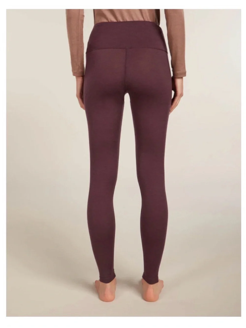 ICEBREAKER WOMEN'S MERINO 200 OASIS HIGH RISE THERMAL LEGGINGS - Picture 2 of 6